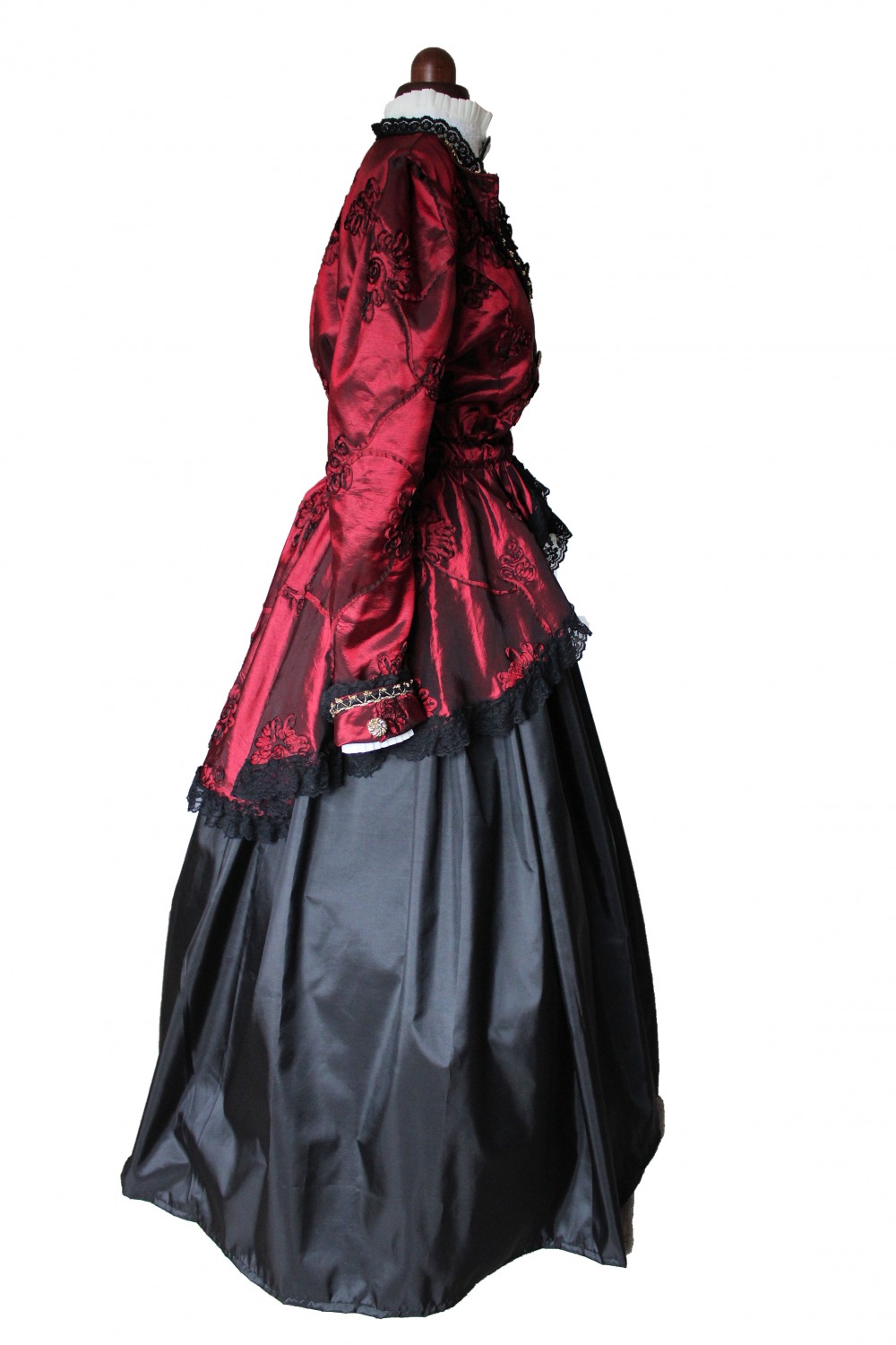 Ladies Deluxe Victorian Edwardian Day Costume Size 12 - 14  Image